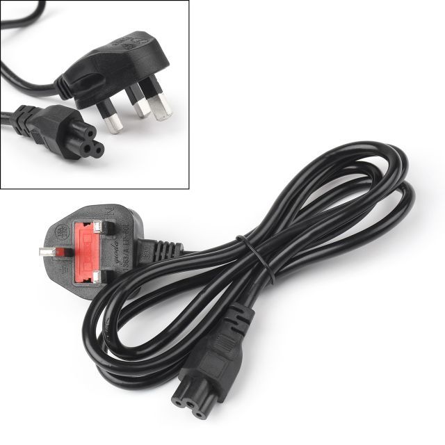 3 Pin UK Power Cord Cable for Laptop AC Adapter Shopee Malaysia
