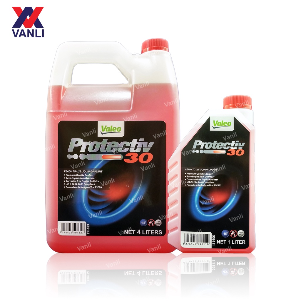 Valeo Protectiv 30 Premixed Coolant ( 1L / 4L ) 559111 / 559112 Shopee Malaysia