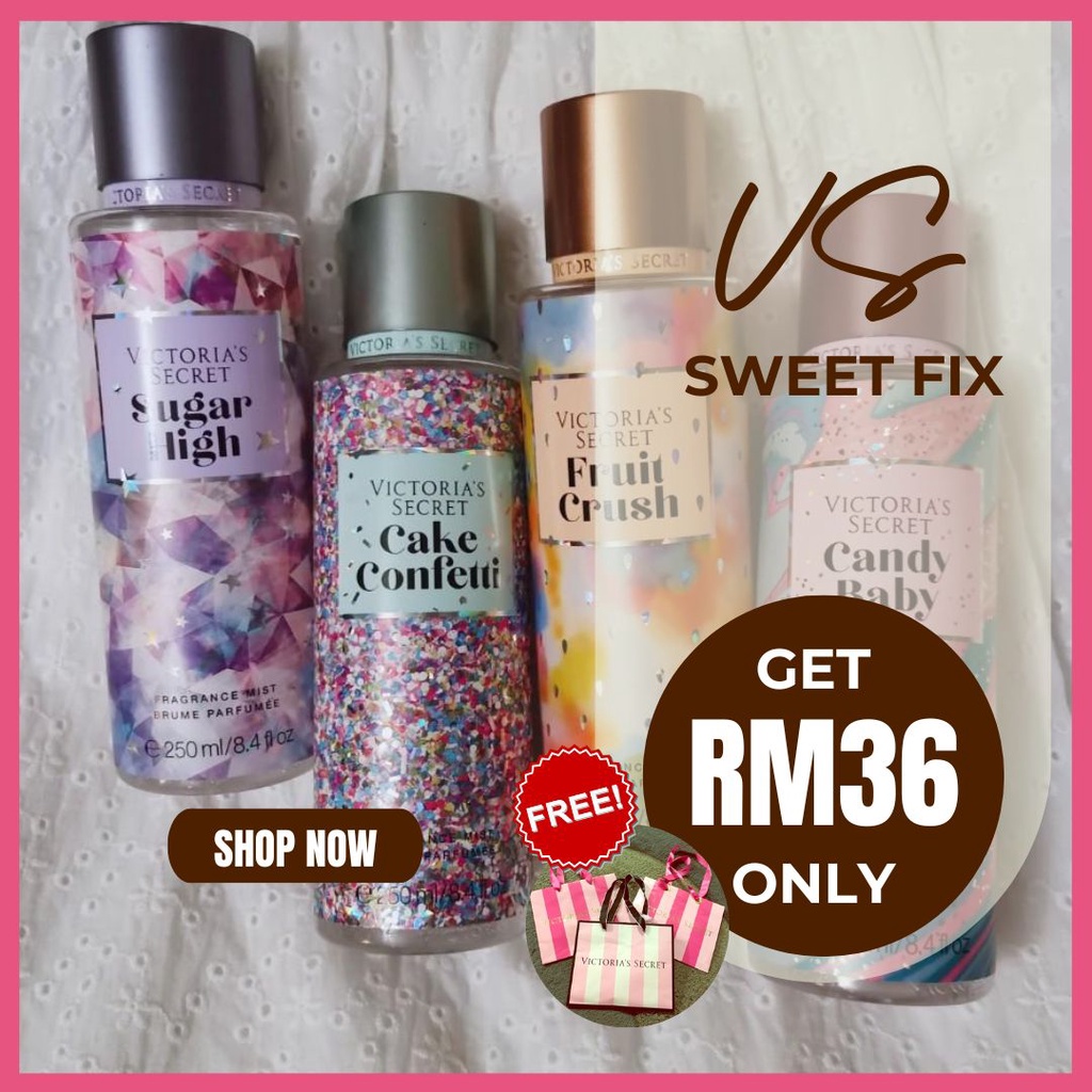 Victoria Secret Perfume Body Mist Minyak Wangi Victoria Secret Candy