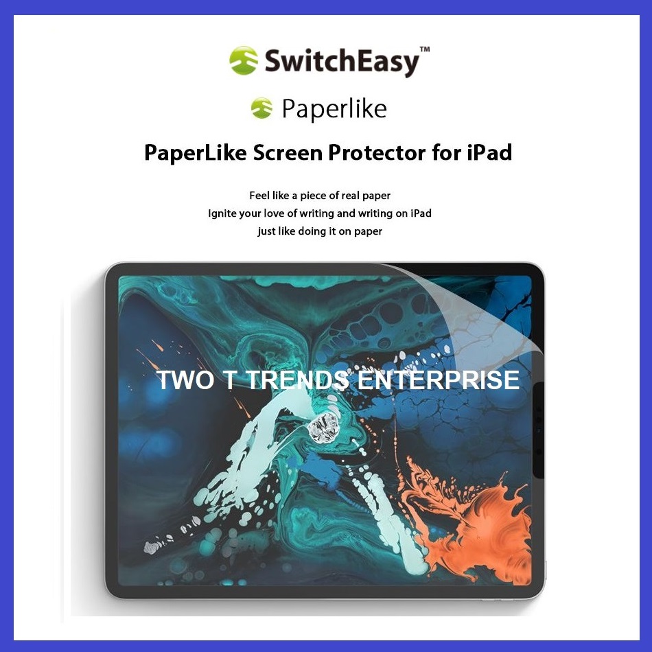 Apple iPad 12.9 / iPad Pro 11 / iPad 10.2 / iPad 9.7 SwitchEasy PaperLike Matte Anti Glare