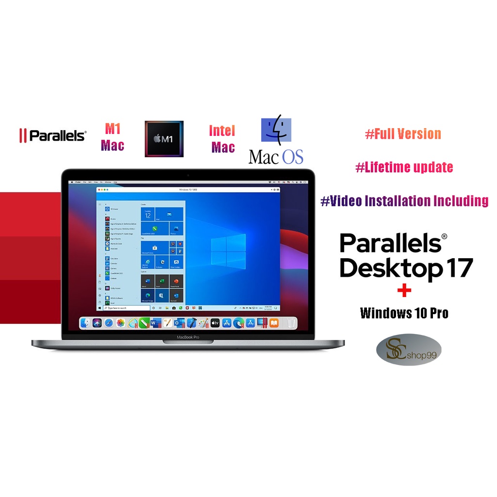 Parallels Desktop V17.0 🔥Full Version🔥Support Mac Intel