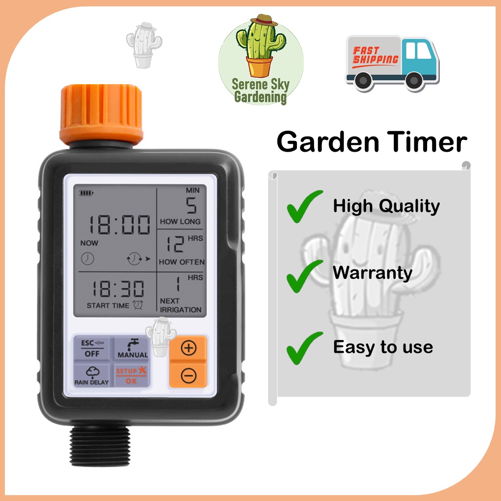 SS Gardening Garden Timer Timer untuk Siram Air Shopee Malaysia