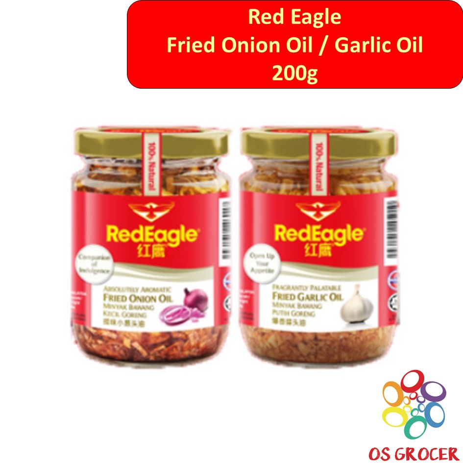 Red Eagle Fried Garlic Oil / Onion Oil 200g Shopee Malaysia