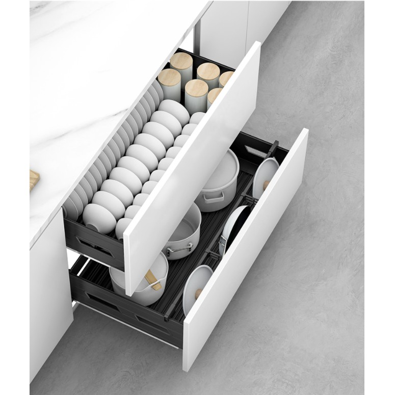 MCCAIN Dish Rack Basket/KICTHEN ACCESSORIES/STAINLESS STEEL/PULLOUT