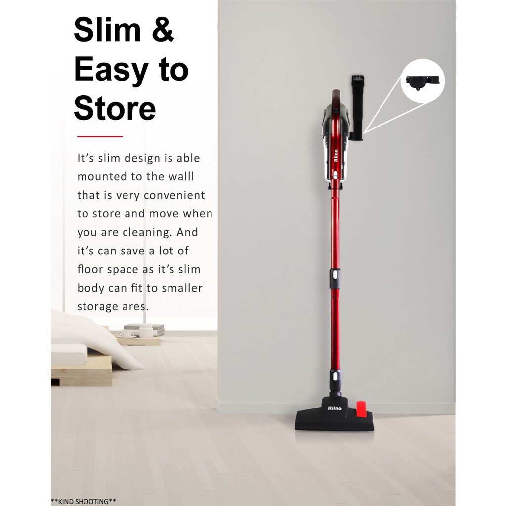 Riino Revolution RS Super Cyclone Cordless Vacuum Cleaner, 45 OFF