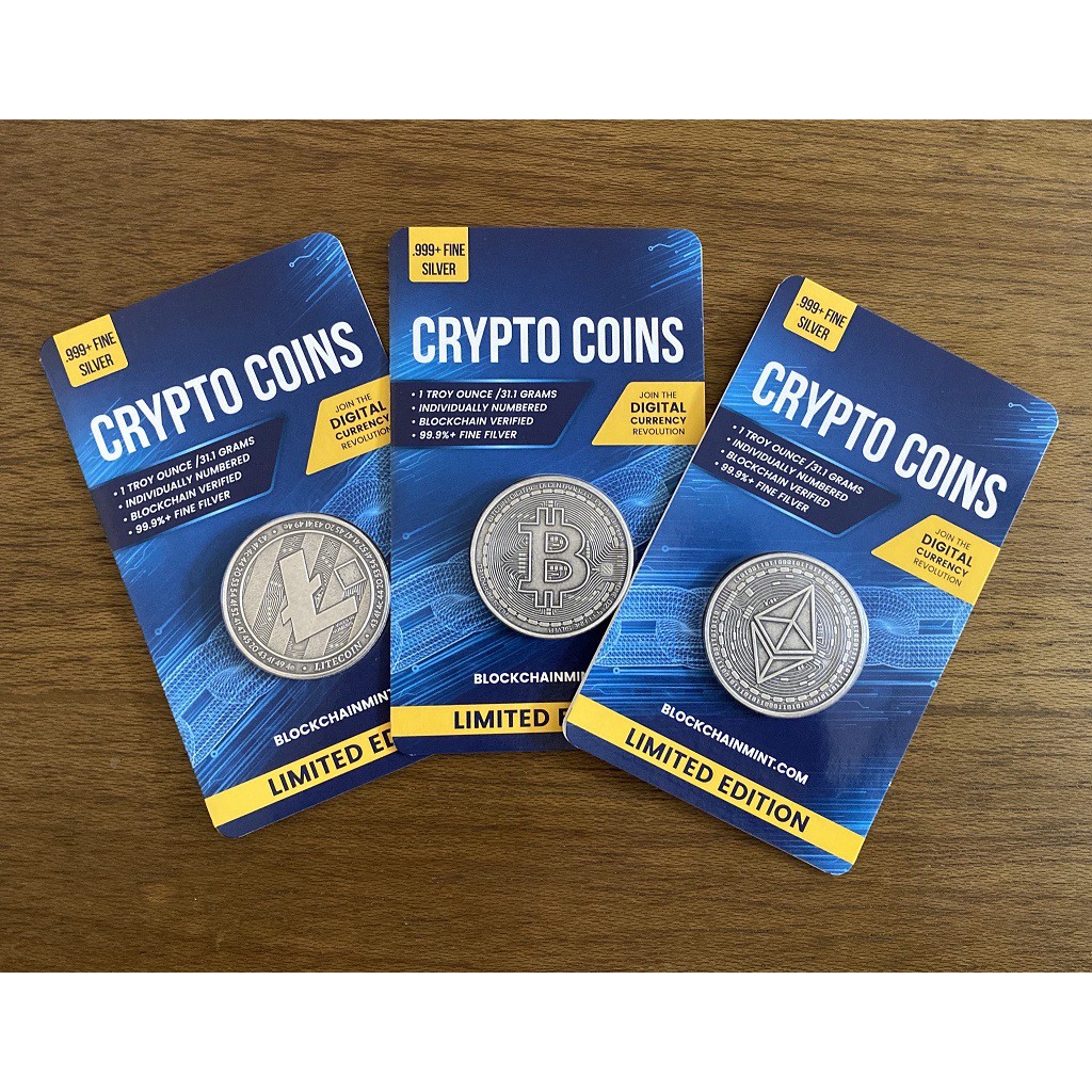 2020 SILVER CHAD CRYPTO 1 OZ COIN LIMITED SERIES (ANTIQUED) Shopee
