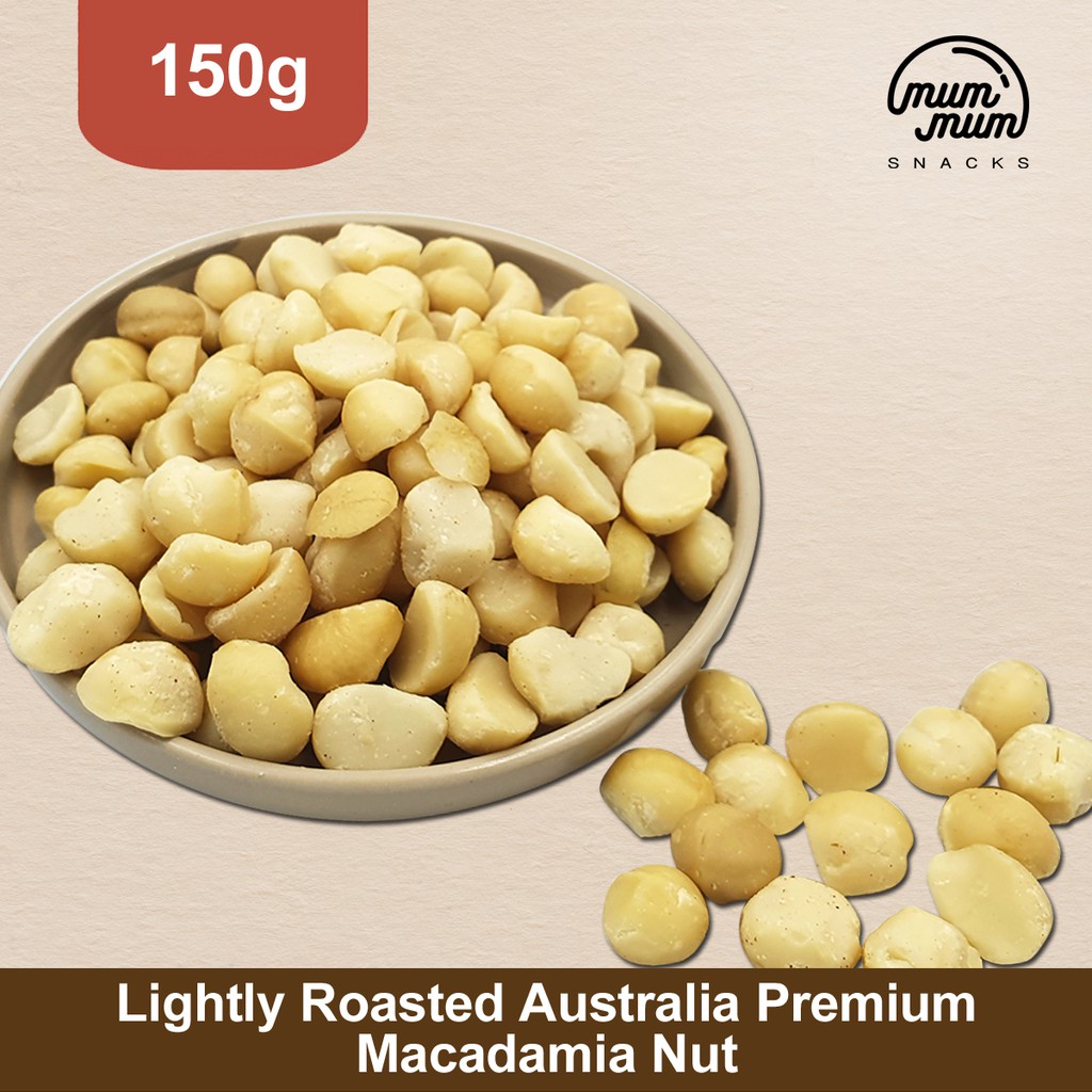 Lightly Roasted Australia Premium Macadamia Nut [150g, 300g, 500g & 1kg