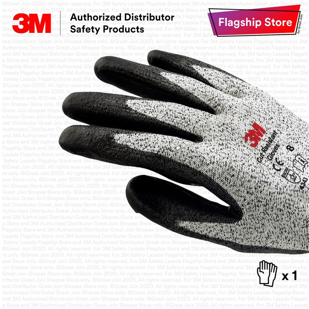 3M Comfort Grip Cut Resistant Gloves CGCRE/ Abrasion Puncture