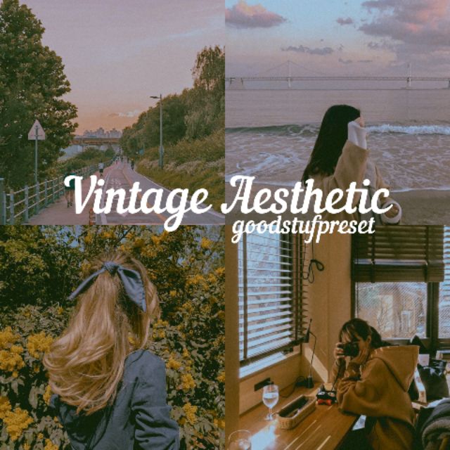Mobile IOS and Android Lightroom Preset Vintage Aesthetic Shopee Malaysia