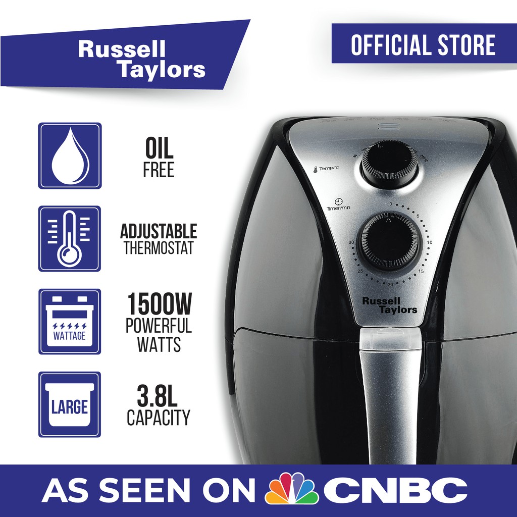 Russell Taylors Air Fryer Large (3.8L) AF24 Shopee Malaysia