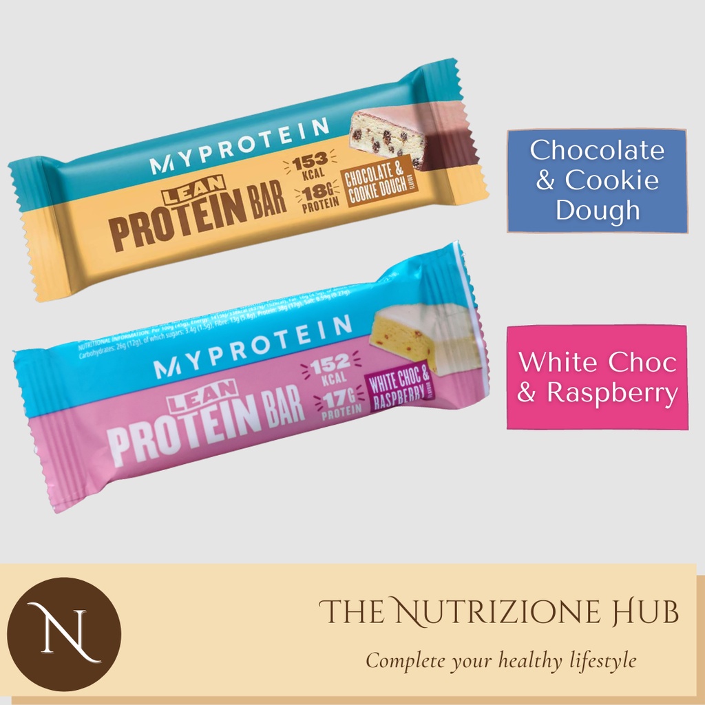 MYPROTEIN Lean Protein Bar, 1 bar (45 g) Shopee Malaysia