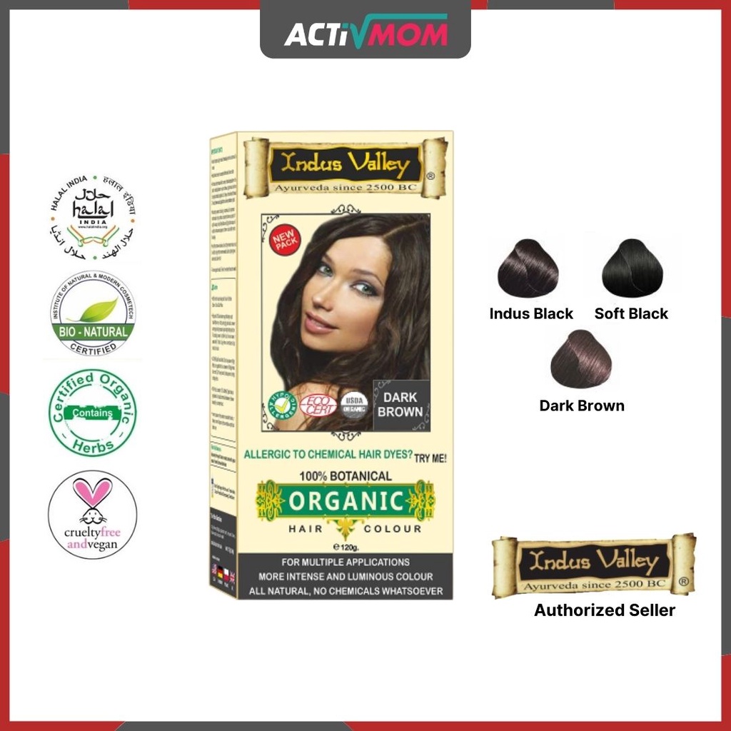INDUS VALLEY Organic Botanical Hair Colors (AntiAllergy Range