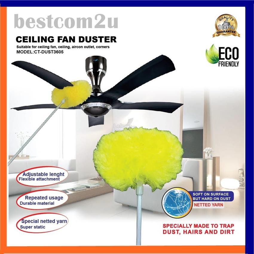 Ceiling Cleaning Duster Bendable Multifunction Dust Remove Ceiling Fan Duster Multi Purpose