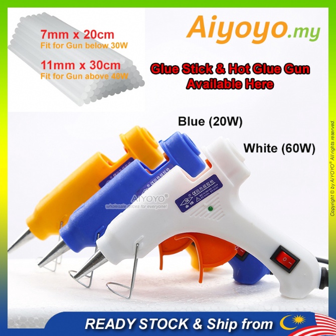 20W 60W Hot Glue Gun Hot Melt Glue Gun Hot Melt Stick Hot Glue Stick