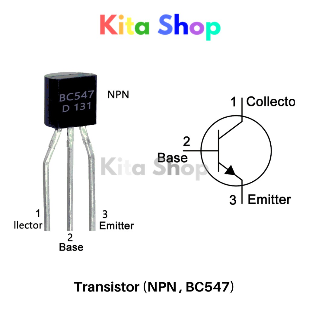 Transistor (NPN , BC547) Shopee Malaysia