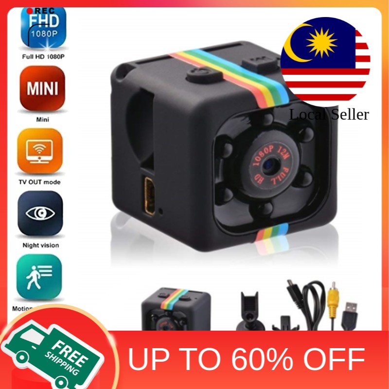 SQ11 Camera Mini Hidden Spy Camera SQ11 Full HD 1080p Video Recorder