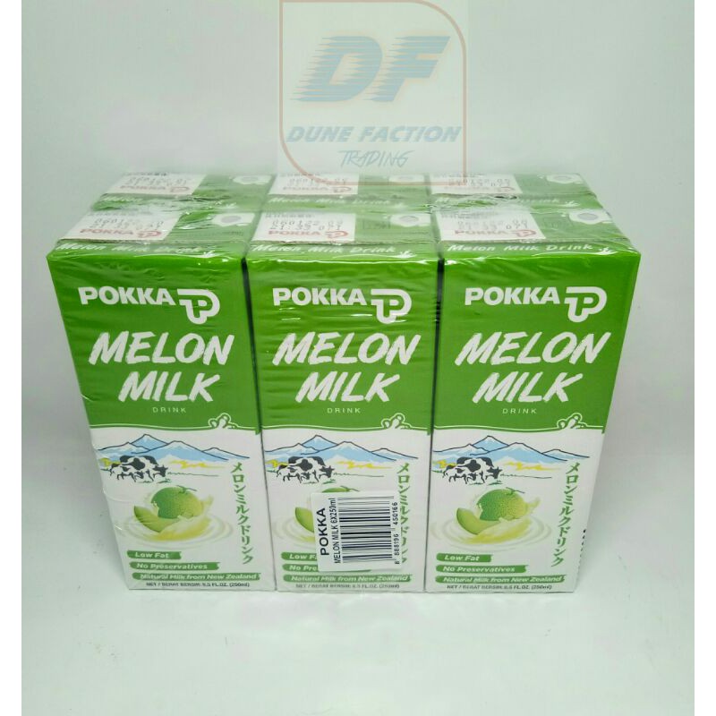 POKKA MELON MILK DRINK 6X250ML (Halal) Shopee Malaysia