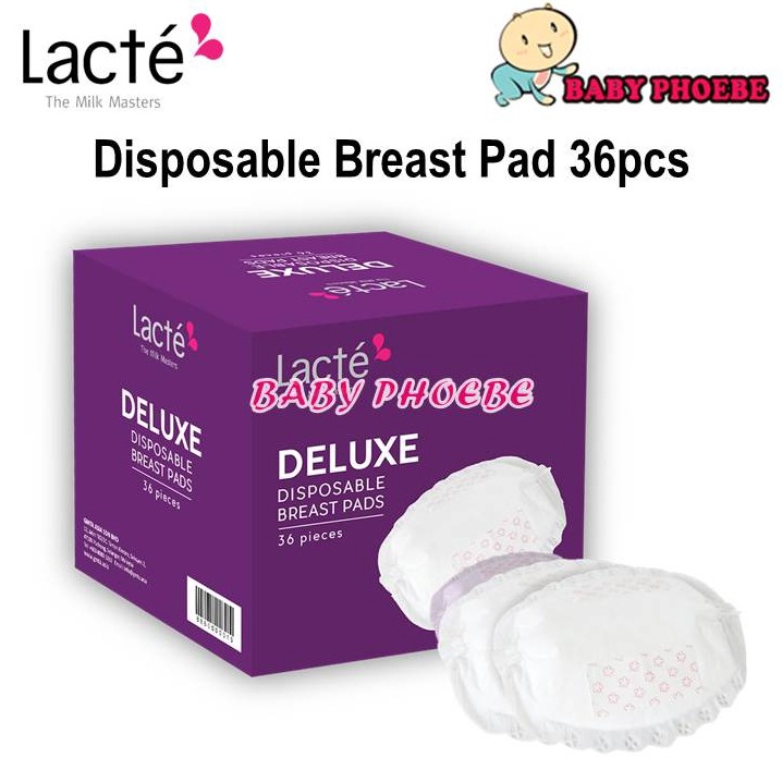 Lacte Deluxe Disposable Breast Pad BreastPad(36pcs) Shopee Malaysia