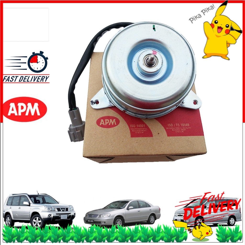 APM RADIATOR FAN MOTOR NISSAN XTRAIL T30 SENTRA N16 SERENA C24 (GA6702