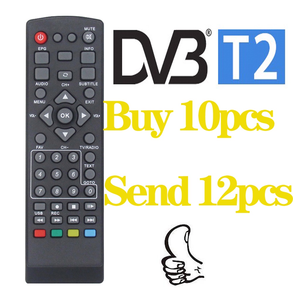 DVBT2 Tv Box Remote Control MY TV Mediacorp Tv For DVB T2 Decoder