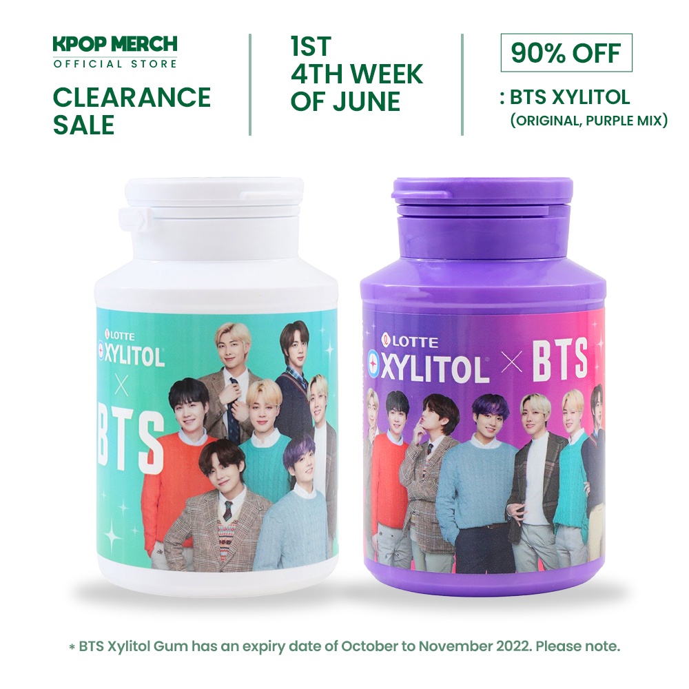 BTS LOTTE XYLITOL GUM X BTS Shopee Malaysia