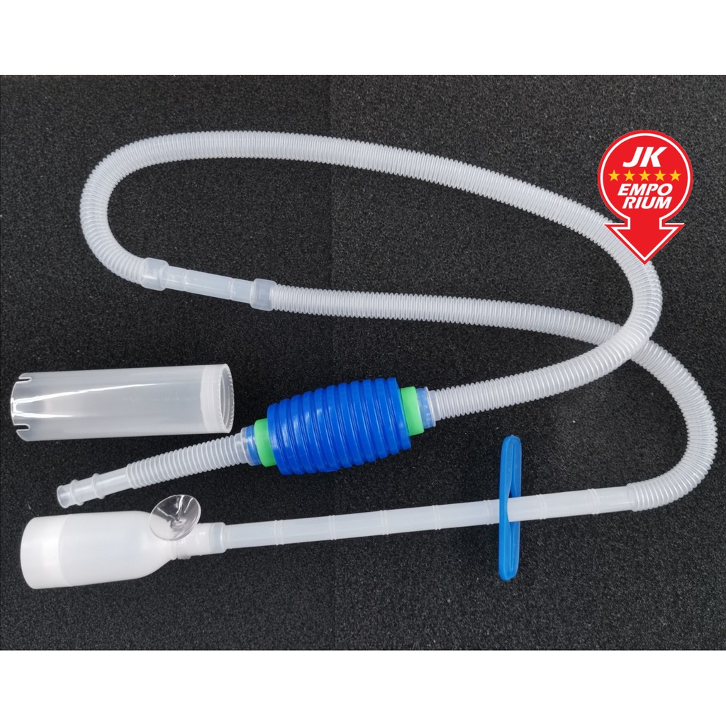 174cm Aquarium Water Syphon Gravel Sand Cleaner Vacuum Changer Hand