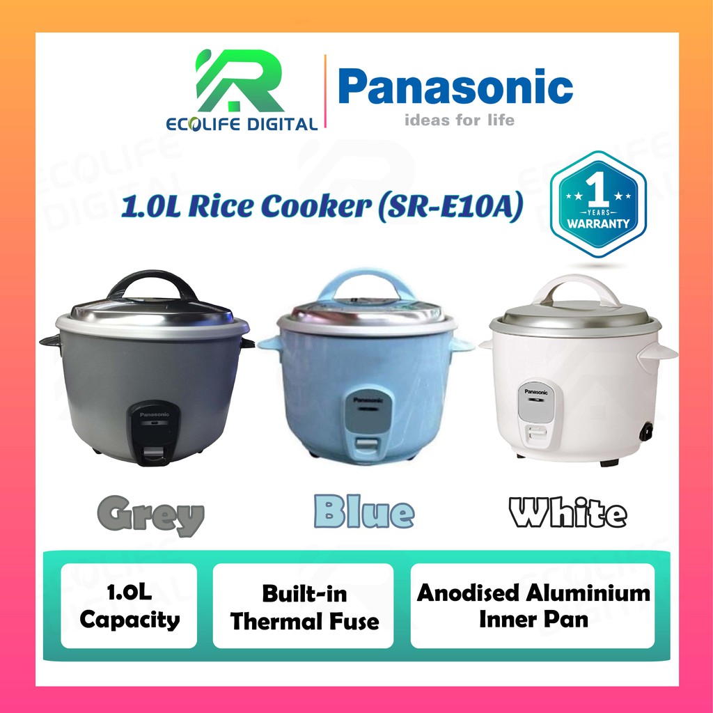 Panasonic 1L Convention Rice Cooker SRE10A / Periuk Nasi ( 1.0L ) SR