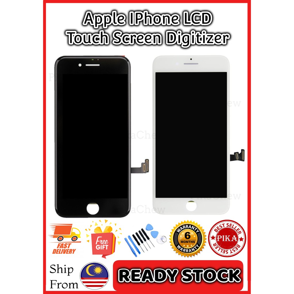 『PIKA』IPHONE 4G 4S 5G 5S 6G 6 Plus 6S Plus 7G 7 Plus 8G 8 Plus SE LCD