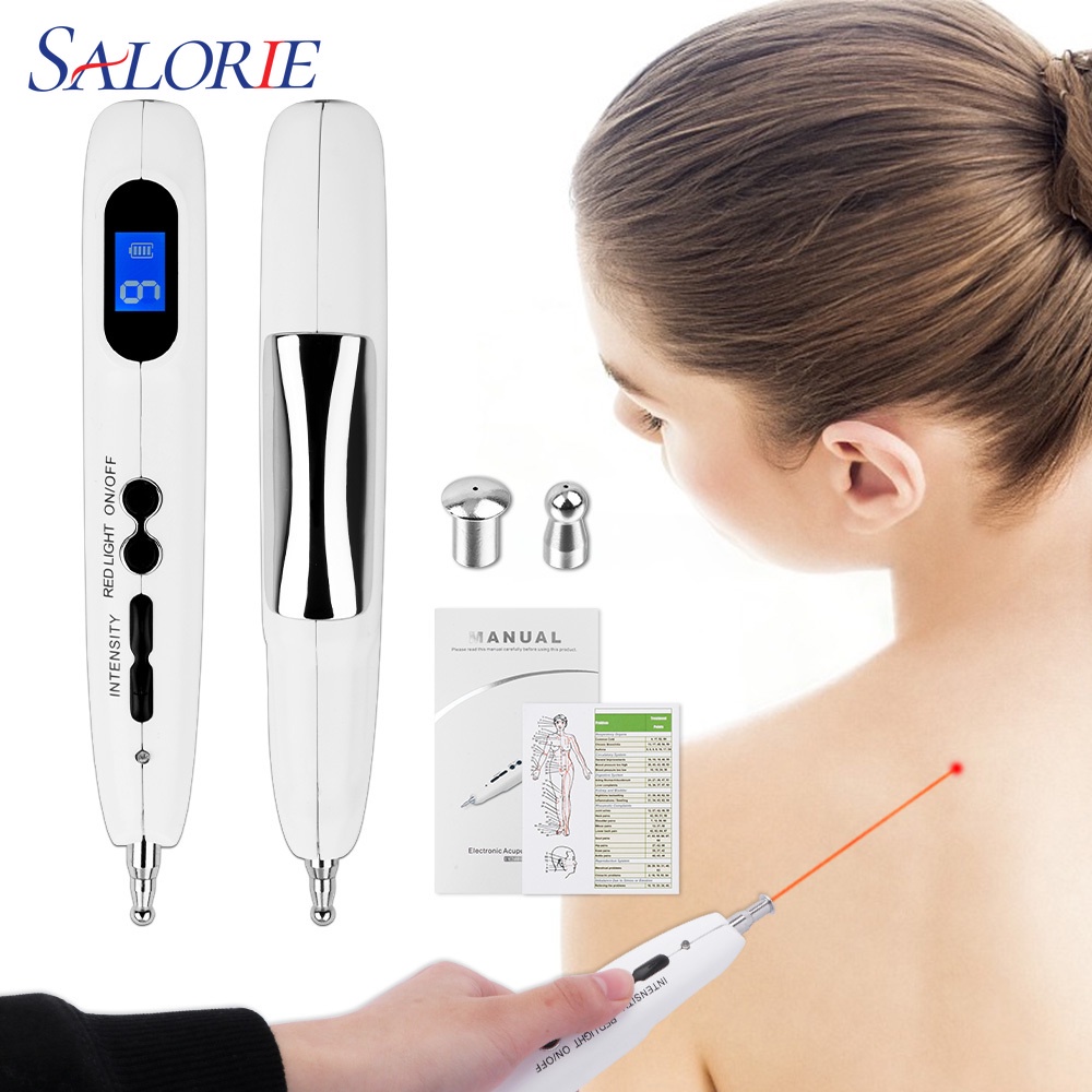 SaLorie Handheld Acupoint Pen TENS Point Detector With Digital Display
