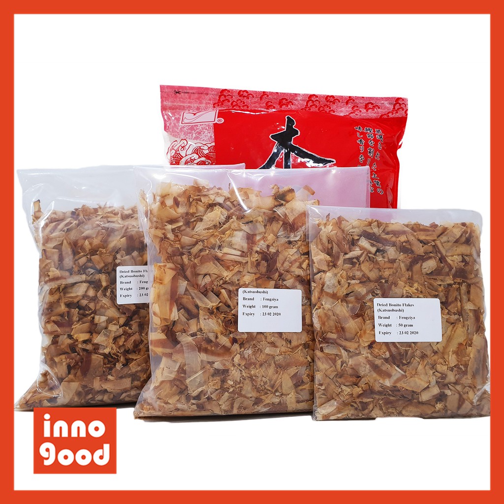 Takoyaki Bonito Flakes Katsuobushi Halal Premium 50gm / 100gm / 200gm