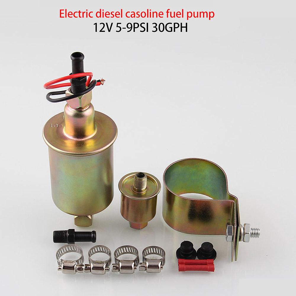 E8012S 12V Universal Low Pressure Electric Fuel Pump 59 Psi Car