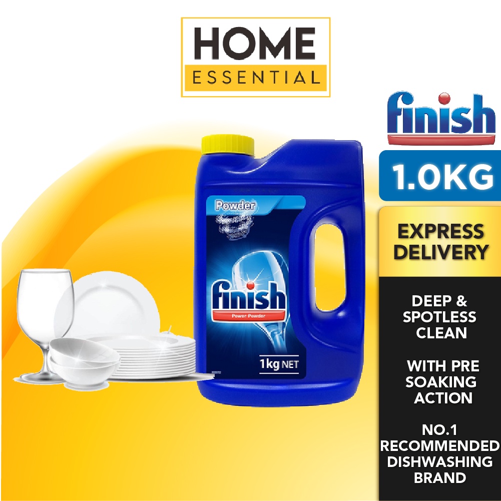 Finish Dishwasher Cleaning Power Powder (1.0kg) Shopee Malaysia