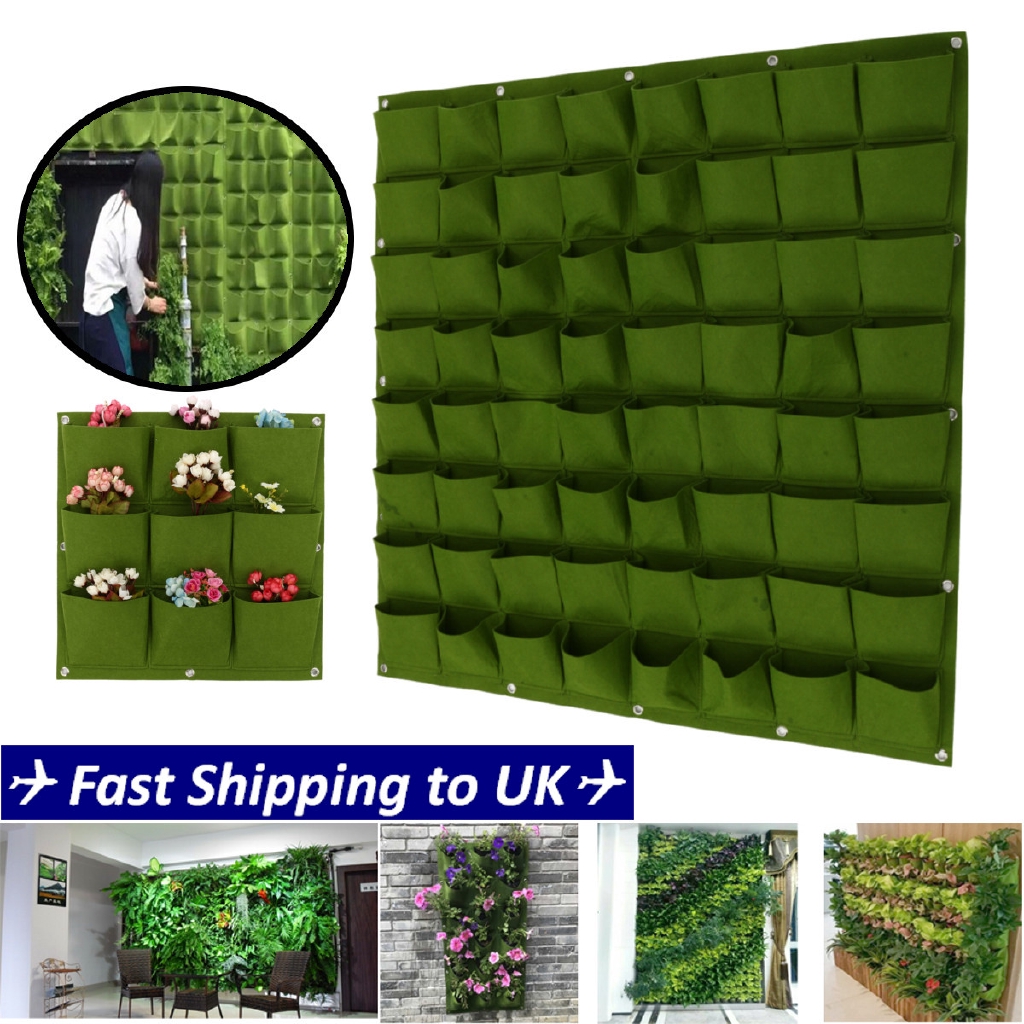 Vertical Garden Wall Pockets Fasci Garden