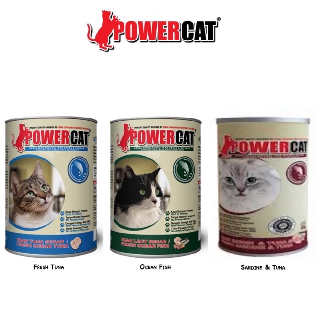Power Cat Wet Food 400g (Canned Food) Shopee Malaysia