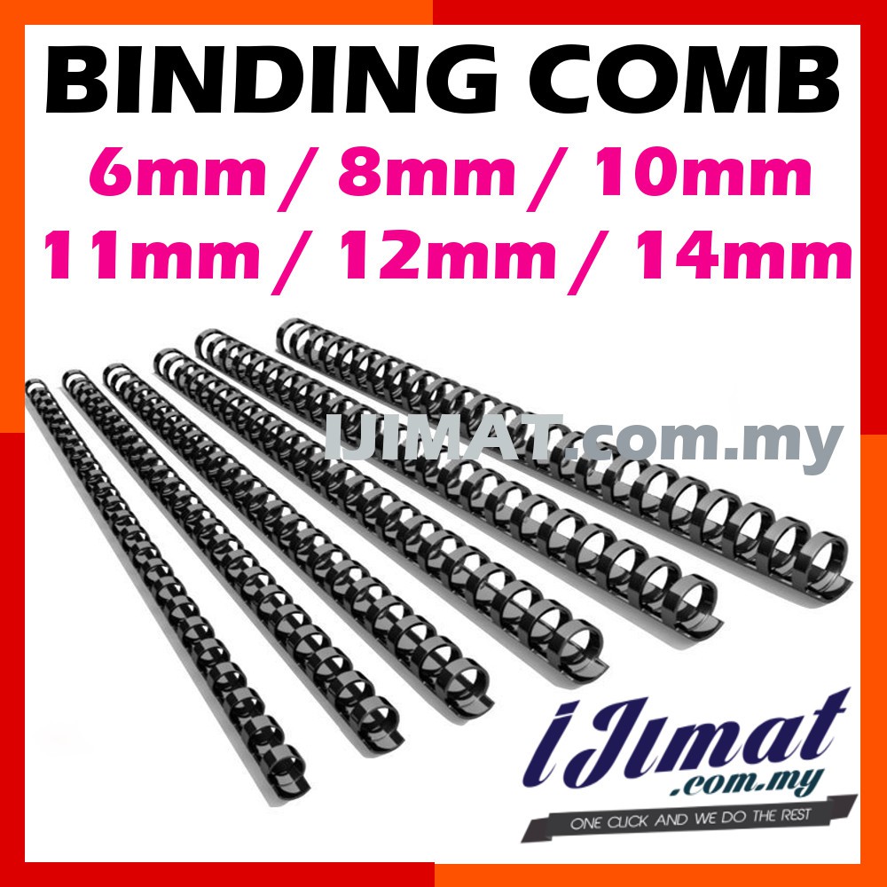 Comb Binder Rings / Plastic Comb Rings / Binding Rings / Binding Comb