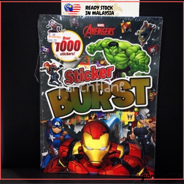 Avengers Sticker Burst Shopee Malaysia