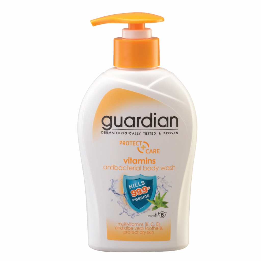 Guardian Protect Care Antibacterial Vitamins Bodywash 250ml Shopee