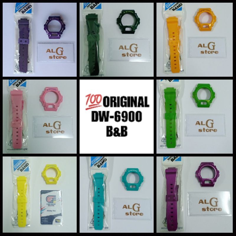 💯 ORIGINAL BNB GSHOCK DW6900 / G6900 Original NIP band and bezel new
