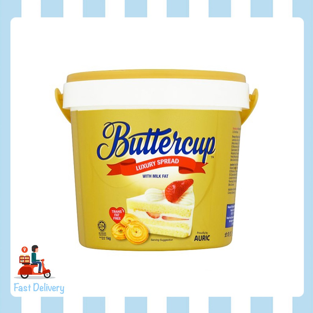 BUTTERCUP BUTTER/LUXURY SPREAD/TRANS FAT FREE 1KG Shopee Malaysia