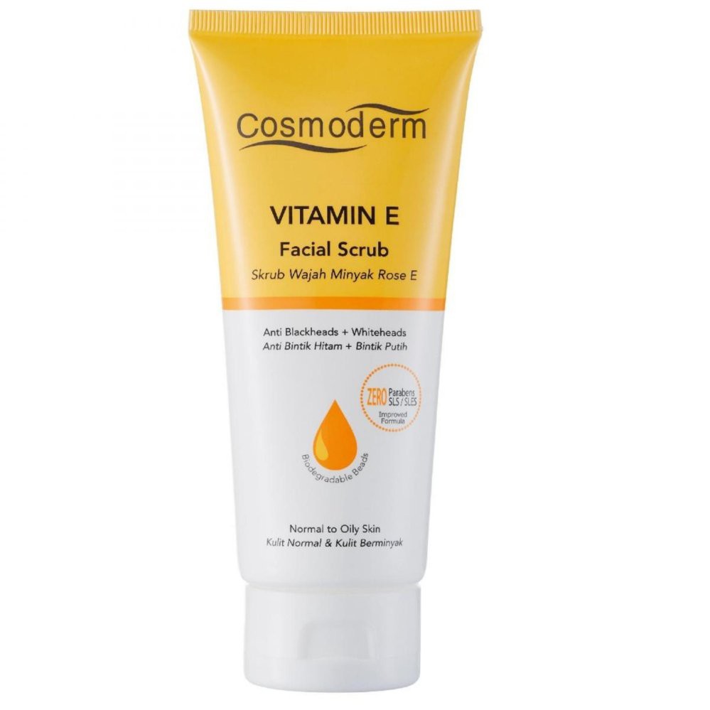 Cosmoderm Vitamin E Facial Scrub (125ml) Shopee Malaysia
