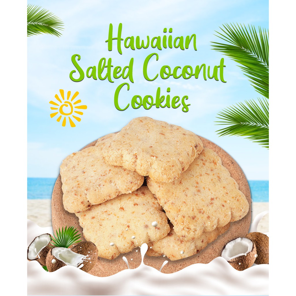 Signature Market Hawaiian Salted Coconut Cookies (12g x 15 packets