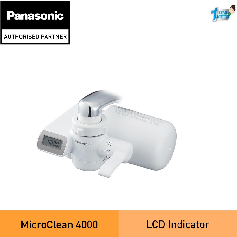 PANASONIC TKCJ600 FAUCET WATER PURIFIER WITH THE LONG LASTING MICROCLEAR4000 FILTER CARTRIDGE