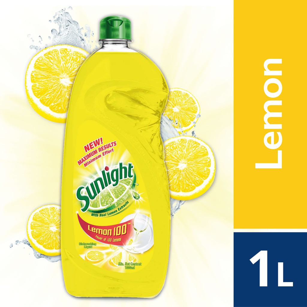 lifebuoy*dettol* Sunlight Dishwashing Liquid (1L) 6 Variants Shopee