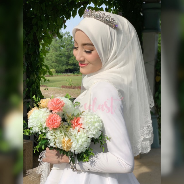 TUDUNG BAWAL MERLIN PENGANTIN TUDUNG NIKAH TUDUNG KAHWIN