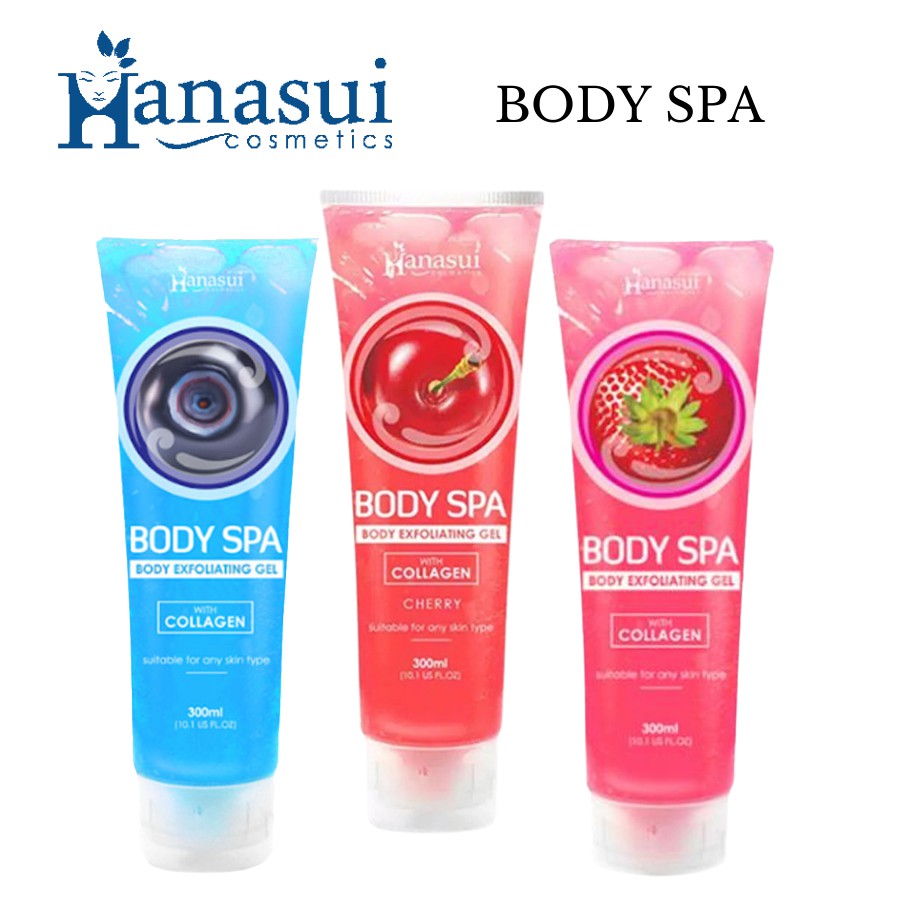 Hanasui BODY SPA EXFOLIATING GEL ORIGINAL BPOM BY Shopee Malaysia