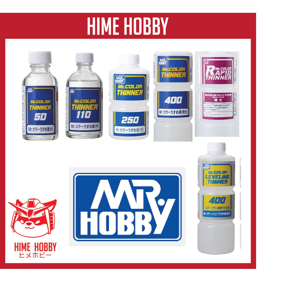 [Ready Stock] Mr Hobby mr color thinner leveling thinner Rapid thinner