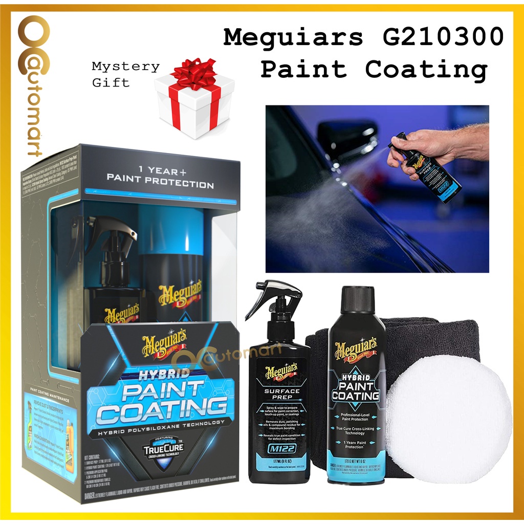 ( Free Gift ) Meguiars G210300 Hybrid Paint Coating Kit Meguiar's Spray