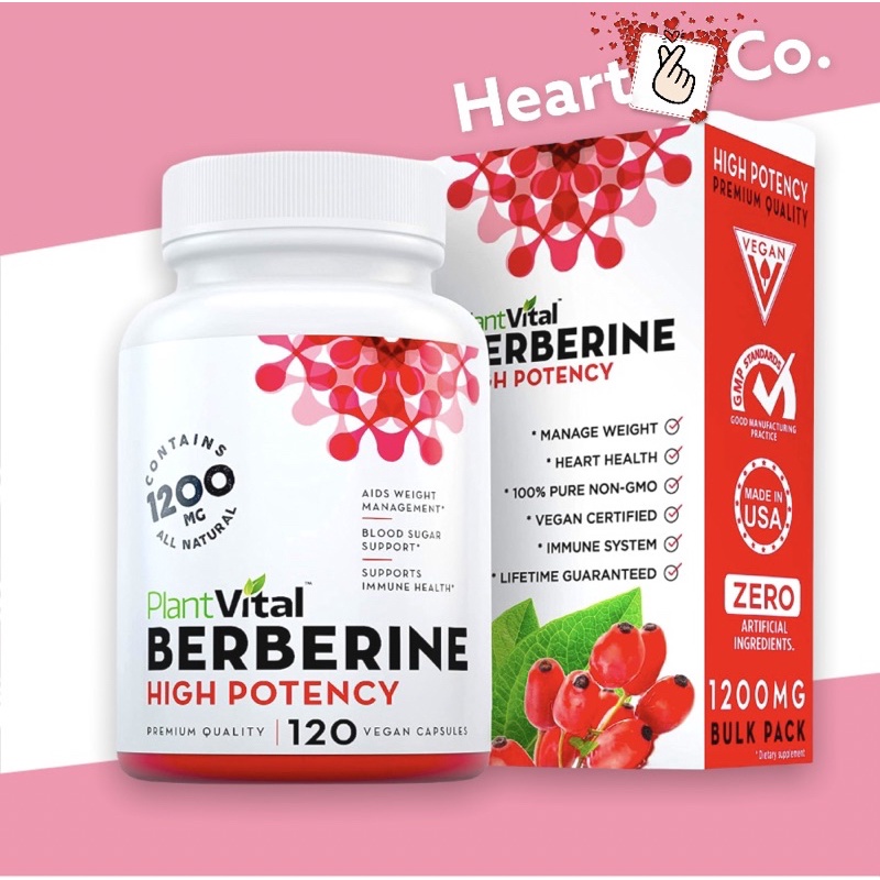 PlantVital Berberine Weight Loss Boosts Immune System Blood Sugar
