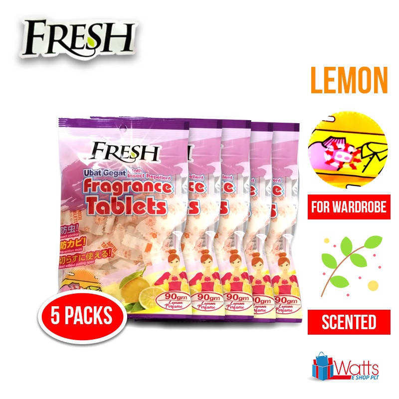FRESH Moth Ball Mothball For Clothes Wardrobe Ubat Gegat Pewangi Wangi