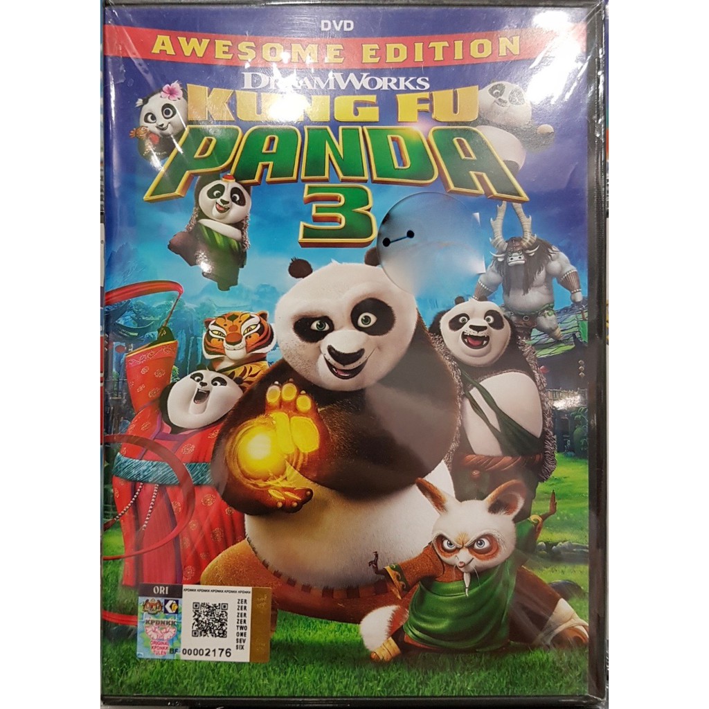 Kung Fu Panda 3 DVD 2016 Movie Shopee Malaysia